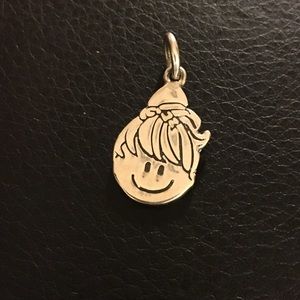 Child pendant / charm silver 950 NWT